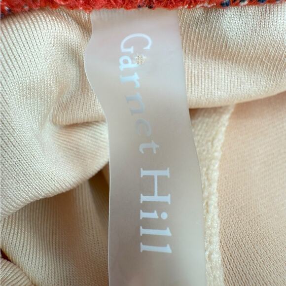 Garnet Hill Women's Floral One Piece Swimsuit Ruched-Overlay Padded Size 6 - Picture 7 of 7